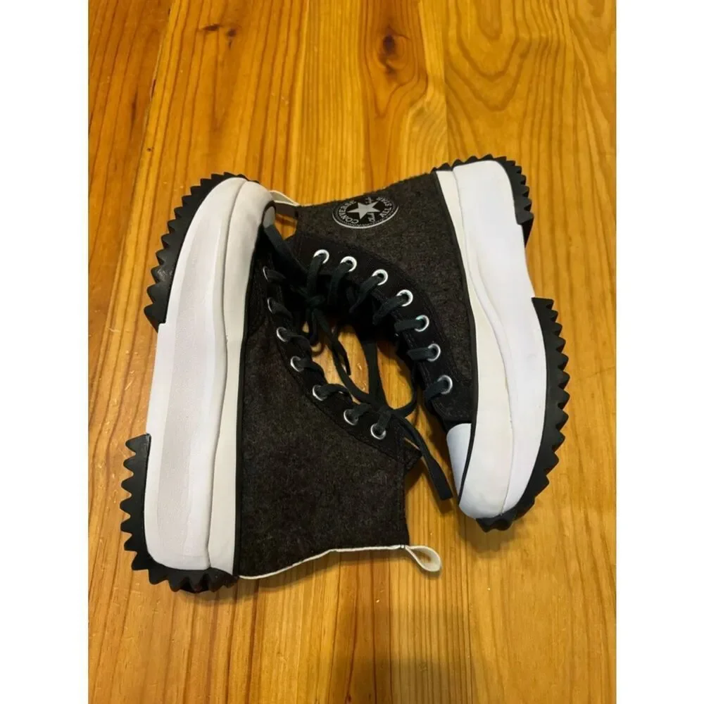 🔥 Converse Chuck Taylor All Star Run Star Hike High Black Ice SIZE M 5 W 6.5